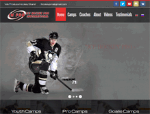 Tablet Screenshot of icehockeypro.com